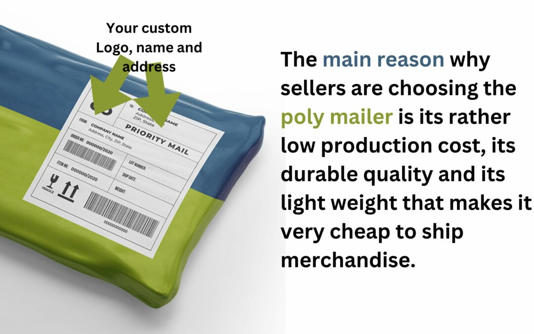 Poly mailers, the emerging new choice for shipping your merchandise!